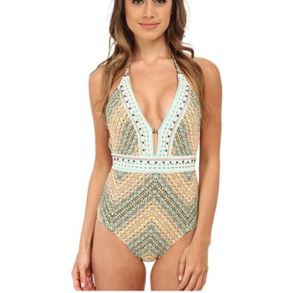 Nanette Lepore Paso Robles Goddess One Piece Swimsuit